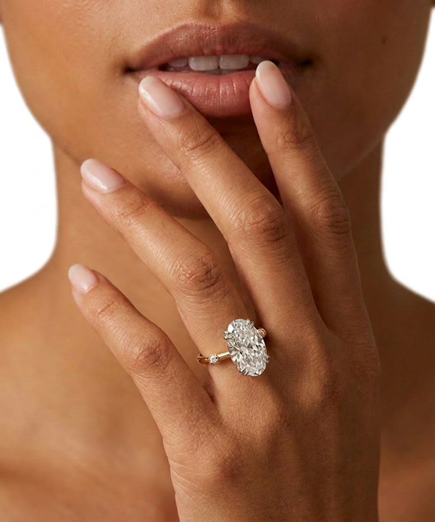 Bamboo Engagement Ring