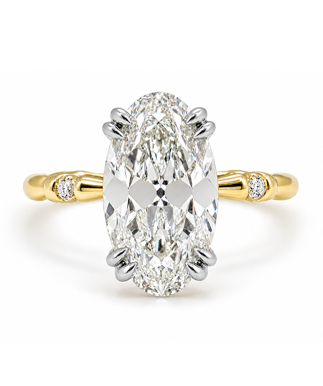 Bamboo Engagement Ring