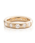 Burnished Diamond Band