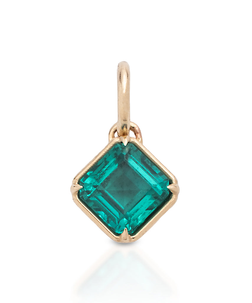 Emerald Compass Pendant