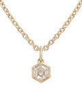 Hexagonal Diamond Pendant