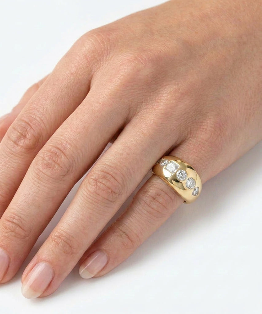 Mixed Shape Signet Ring