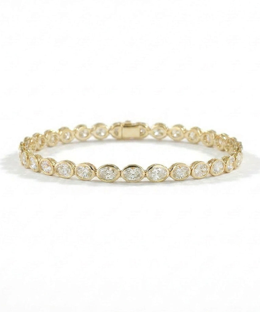 Oval Tennis Bracelet